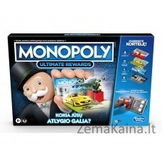 Stalo žaidimas Monopolis su elektronine bankininkyste
