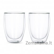 Stiklinių su dvigubomis sienelėmis rinkinys Latte-Macchiato (2vnt.) 350ml