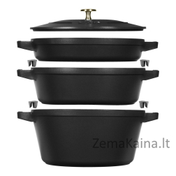 Staub La Cocotte 4,2 L Turas Ketus Kepimo indas orkaitei