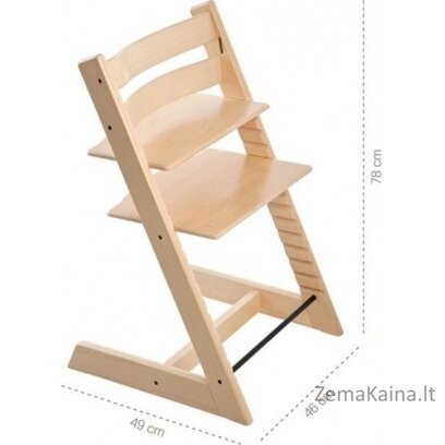 STOKKE Tripp Trapp Classic Collection Natūrali maitinimo kėdutė