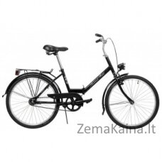 Sulankstomas dviratis AZIMUT Fold 24" 2021 black