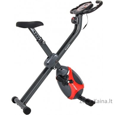 Sulankstomas dviratis treniruoklis inSPORTline Xbike (iki 100kg, smagr. 1.8kg) 6