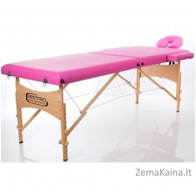 Sulankstomas masažo stalas Restpro Classic 2/Pink 3