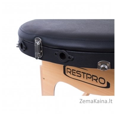 Sulankstomas masažo stalas Restpro Classic Oval 3/Black 8