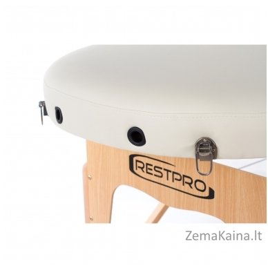 Sulankstomas masažo stalas Restpro Vip Oval 2/Cream 4