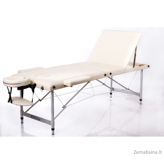Sulankstomas masažo stalas Restpro Alu L3/Cream