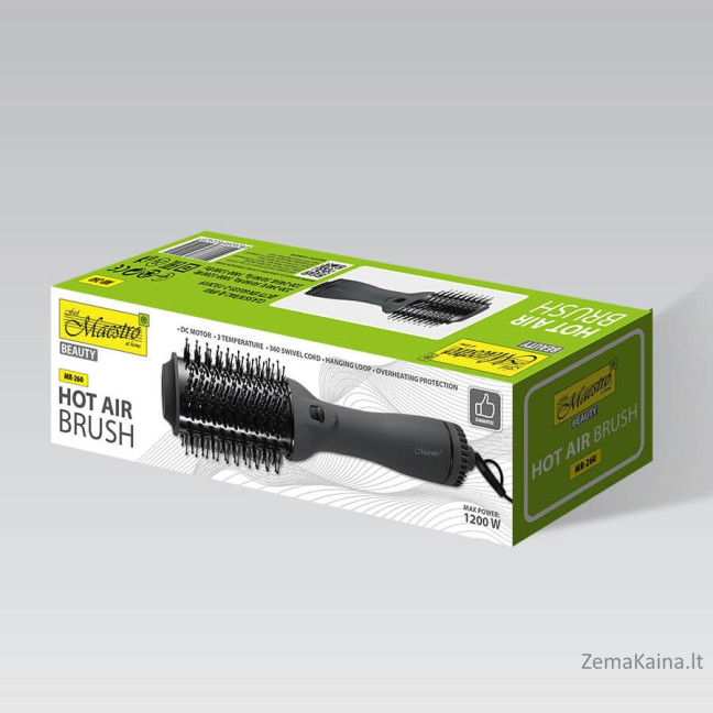 Suszarko-szczotka do włosów 1200W MAESTRO MR-260 2