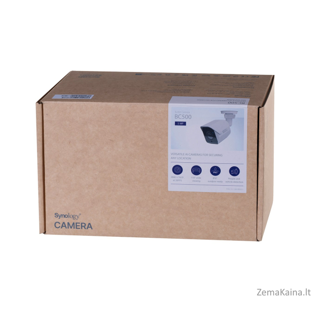 Synology BC500 apsaugos stebėjimo kamera Bullet (shape) IP apsaugos kamera Vidaus ir lauko 2880 x 1620 pikseliai Siena 3