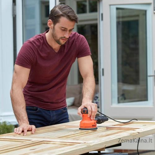 Szlifierka mimośrodowa BEW210-QS BLACK+DECKER 4