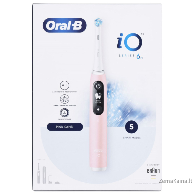 Szczoteczka elektryczna  Oral-B iO6 Pink 2