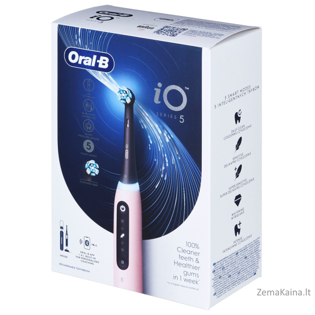 Szczoteczka elektyczna Oral-B iO5 Pink 14