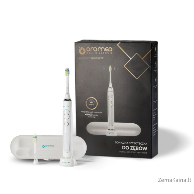 Szczoteczka soniczna OROMED ORO SONIC NEXT WHITE 7