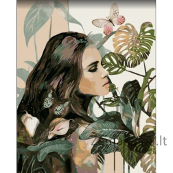 Tapymas pagal skaičius Tropics 40x50 cm J016