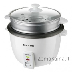 Taurus RICE CHEF ryžių virimo aparatas 1,8 L 700 W Pilka, Balta