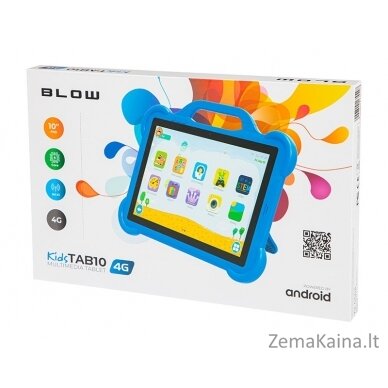 Tablet KidsTAB10 4G BLOW 4/64GB blue + case 5