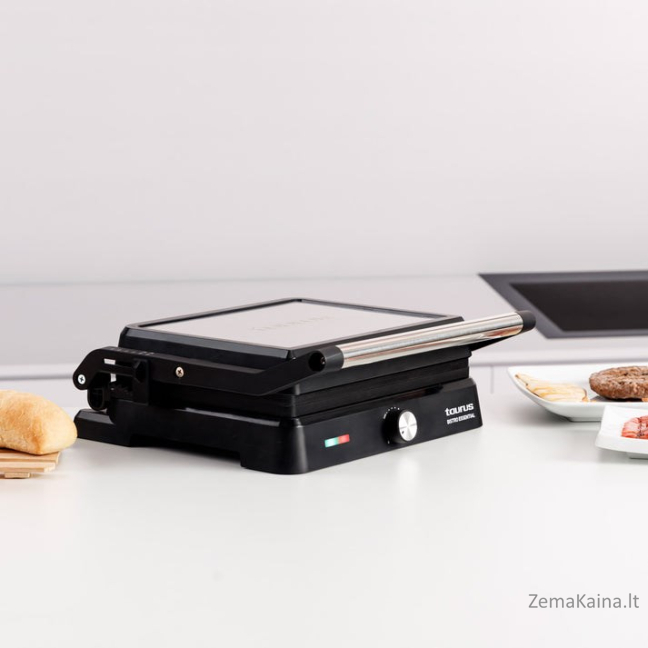 Taurus Bistro Essential 2600W mėsos ir mėsainių kepsninė 8