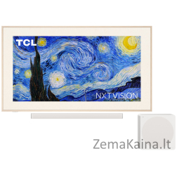TCL 55A300 Pro 139,7 cm (55") 4K Ultra HD Smart TV „Wi-Fi“ Balta 450 cd/m²