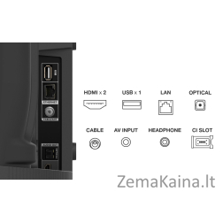 TCL S54 Series 40S5400A televizorius 101,6 cm (40") „Full HD“ Smart TV „Wi-Fi“ Juoda