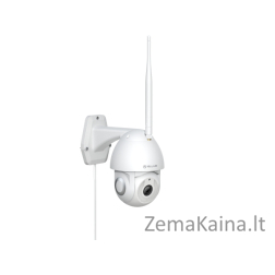 Tellur Smart WiFi Outdoor Camera 3MP, UltraHD, Autotracking, PTZ white