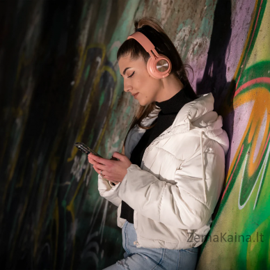 Tellur Feel Bluetooth Over-ear Headphones Pink 8