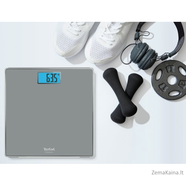 Tefal Classic PP150 Kvadratas Sidabras Elektroninės vonios svarstyklės 5