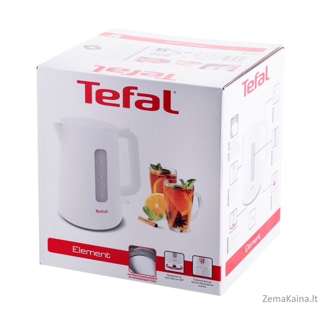 Tefal Element KO200130 elektrinis virdulys 1,7 L 2400 W Balta 4