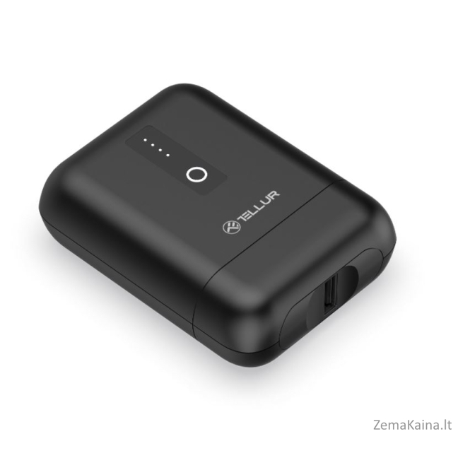 Tellur PD101 Power Bank 10000mAh QC3.0+Type-C PD 30W black 1