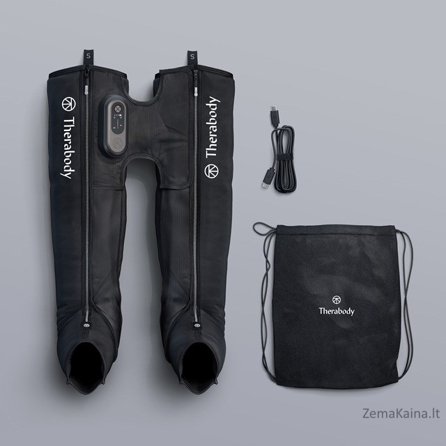 „Therabody“ limfinio masažo batai ‚JetBoots Prime‘ M dydžio juodi 3