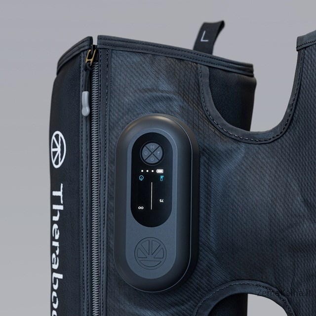 „Therabody“ limfinio masažo batai ‚JetBoots Prime‘ S dydžio juodi 11