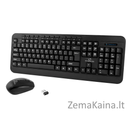 TITANUM TK109 Belaidis rinkinys - USB klaviatūra + pelė juoda