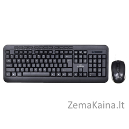 TITANUM TK109 Belaidis rinkinys - USB klaviatūra + pelė juoda