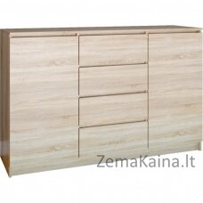 Topeshop 2D4S 140 SONOMA chest of drawers