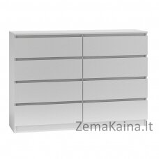 Topeshop M8 140 BIEL chest of drawers
