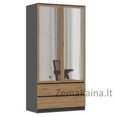 Topeshop SZAFA MALWA AN/AR L bedroom wardrobe/closet 5 shelves 2 door(s)