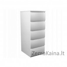 Topeshop W5 BIEL MAT chest of drawers