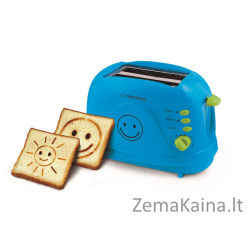 Toaster Esperanza Smiley EKT003B (750W; blue color)