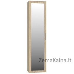 Topeshop DUO SZAFKA SONOMA miegamojo drabužių / sieninė spinta 2 spintos 1 durys Ąžuolas