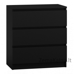 Topeshop M3 CZERŃ komoda