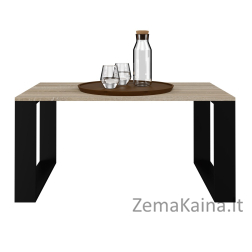 Topeshop MODERN SON CZ kavos staliukas, staliukas prie lovos, kitas mažas staliukas Stačiakampio 2 kojos