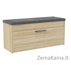 Topeshop PARMA SZAFKA SONOMA batų dėžė Uždaras Sonomos ąžuolas