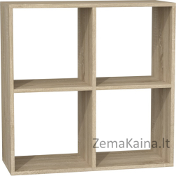 Topeshop PLUS 2X2 SONOMA kompiuterio stalas Ąžuolo spalva