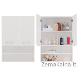 Topeshop POLA MINI DK BIEL vonios kambario spintelė Balta