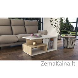 Topeshop PRIMA SON MIX kavos staliukas, staliukas prie lovos, kitas mažas staliukas Nestandartinė forma 1 kojos