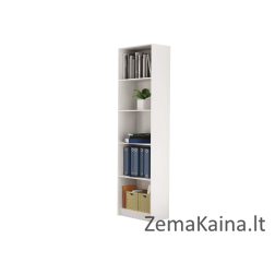Topeshop R50 BIEL knygų lentyna biurui