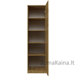 Topeshop SD-50 ARTISAN KPL miegamojo drabužių / sieninė spinta 5 spintos 1 durys Ąžuolas Drabužinė