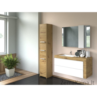 Topeshop S33 ARTISAN vonios kambario spintelė Ąžuolas