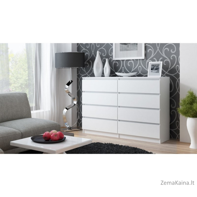 Topeshop M8 140 BIEL chest of drawers 2