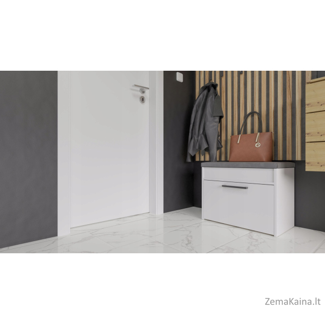 Topeshop PARMA MINI BIEL batų dėžė Uždaras Balta 2