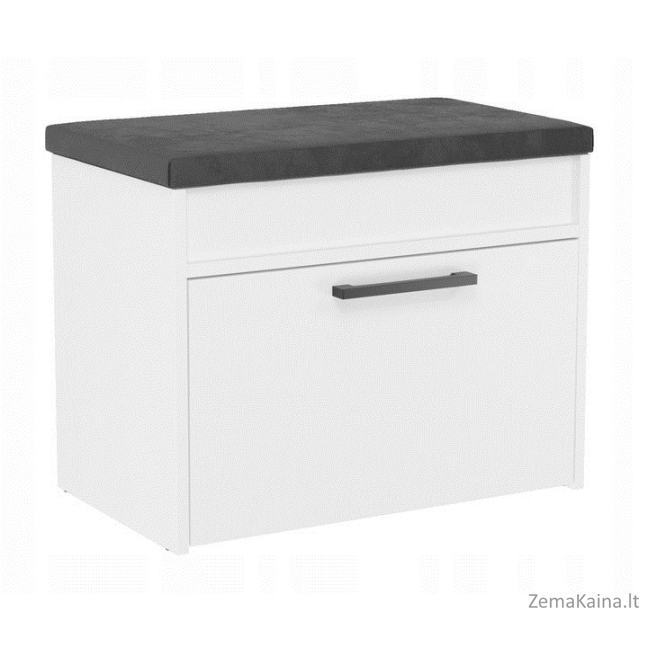 Topeshop PARMA MINI BIEL batų dėžė Uždaras Balta