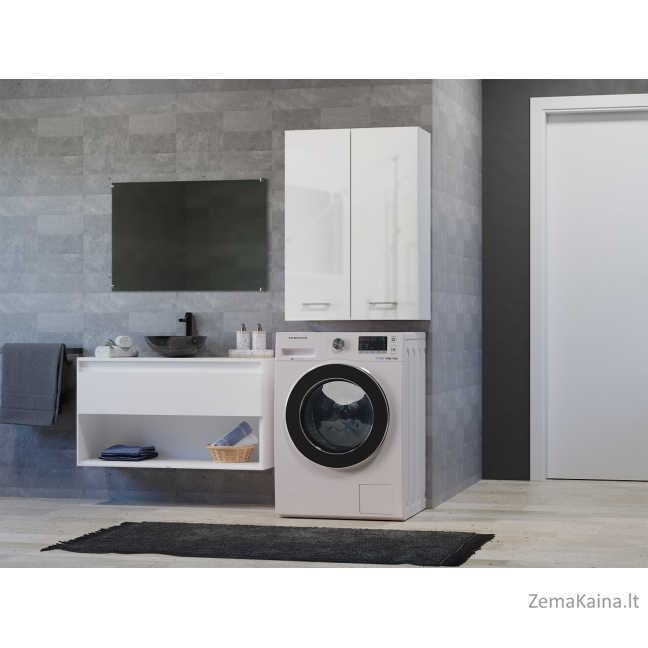 Topeshop POLA MINI DD BPOŁ vonios kambario spintelė Balta 3